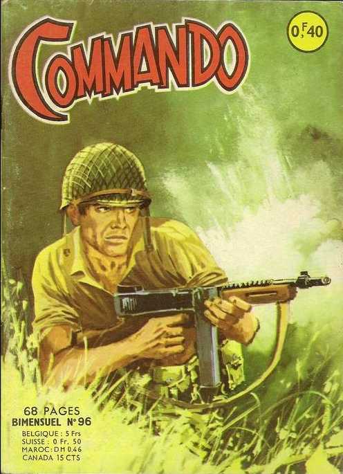 Scan de la Couverture Commando n 96